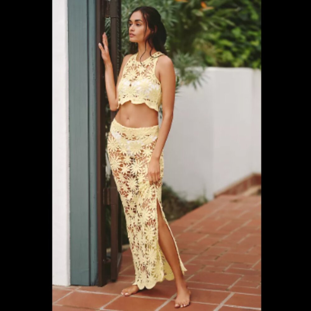 Brand New Maaji Tano Sheer Cover-Up Skirt